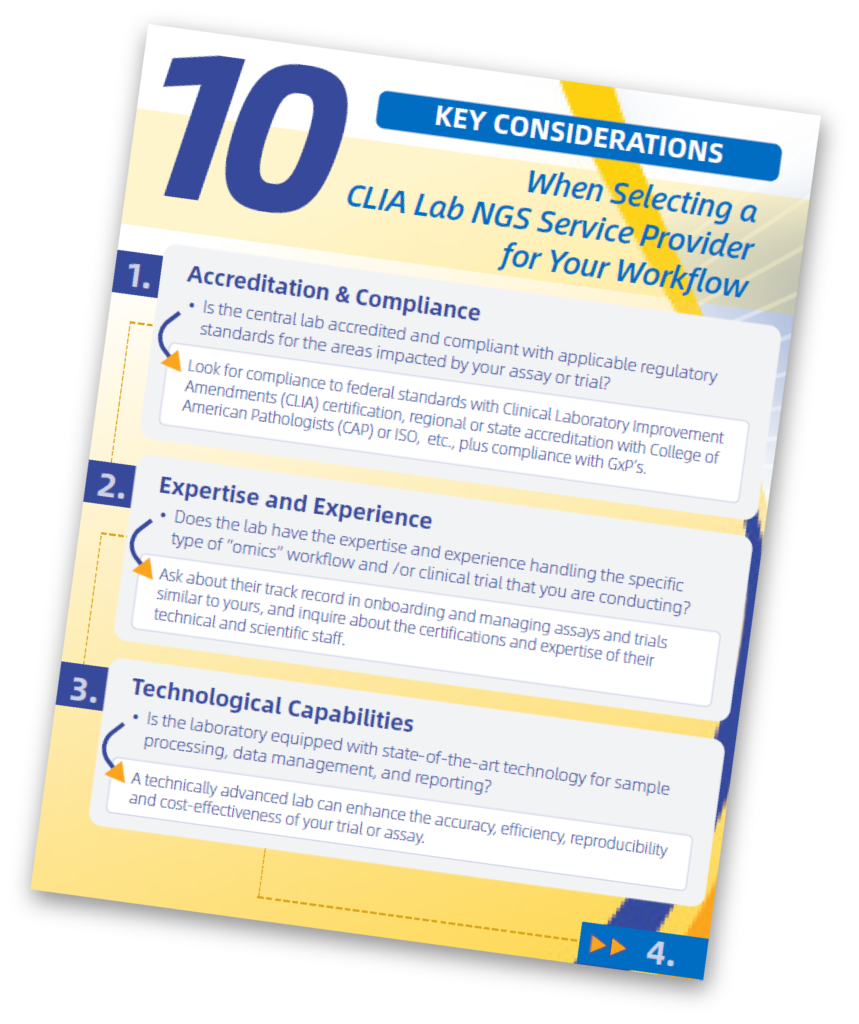 10 Key Considerations for Laboratory Selection
