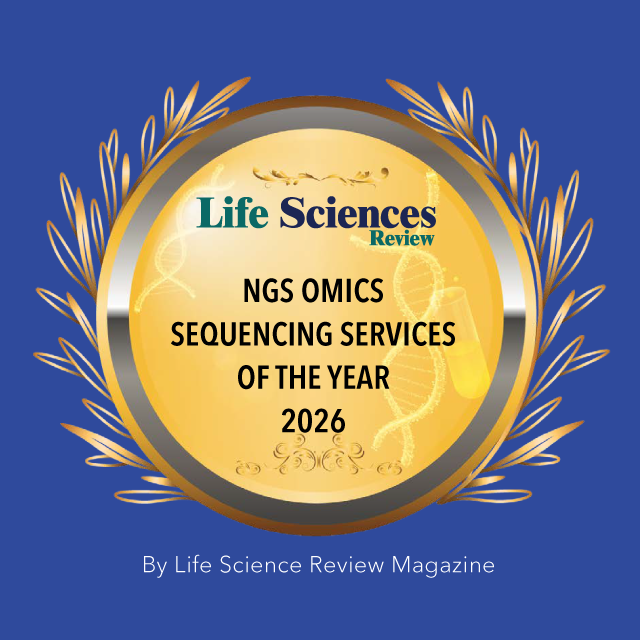 SeqMatic 2026 Award Seal from Life Sciences Review Magazine