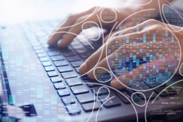 bioinformatics concept, big genomic data visualization, analysis